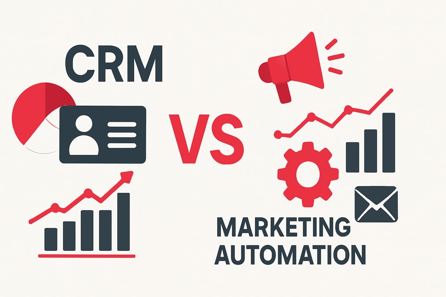 crm e marketing automation versus differenze chiave 2025
